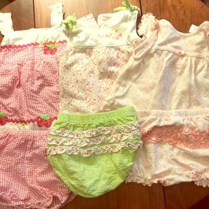 Lot of girls 6 months outfits